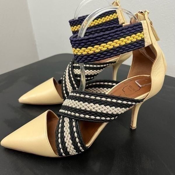 Malone Souliers x Roksanda Leather Dana Pumps