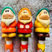 7 Dwarfs Character Sharp Pencil Set, Vintage Item