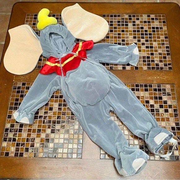 Disney Baby Dumbo Costume Size 6-12M