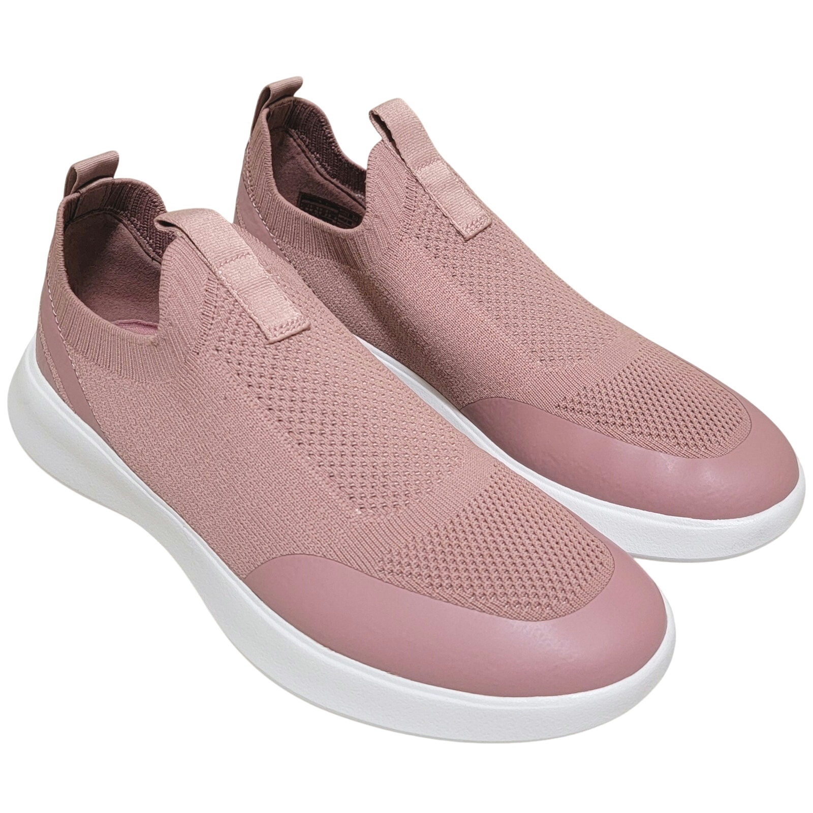 Koolaburra Women Yosha Slip On Athletic Sneakers Size US 8M Ash Rose Pink Knit