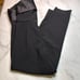 Mestiza Black Strapless Tuxedo Jumpsuit Size 4