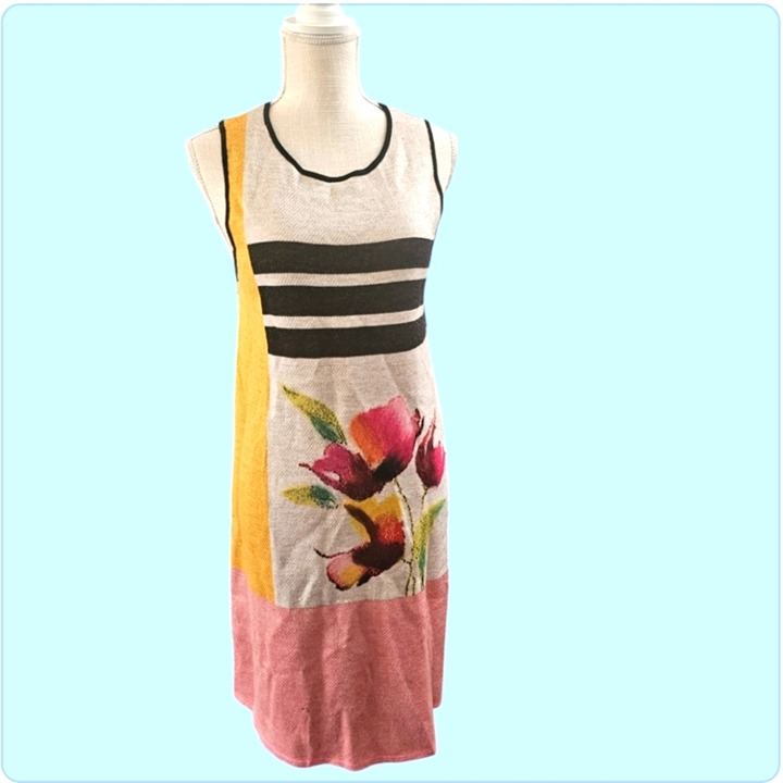 Anthropologie Troubadour Petale Sweater sleeveless dress medium
