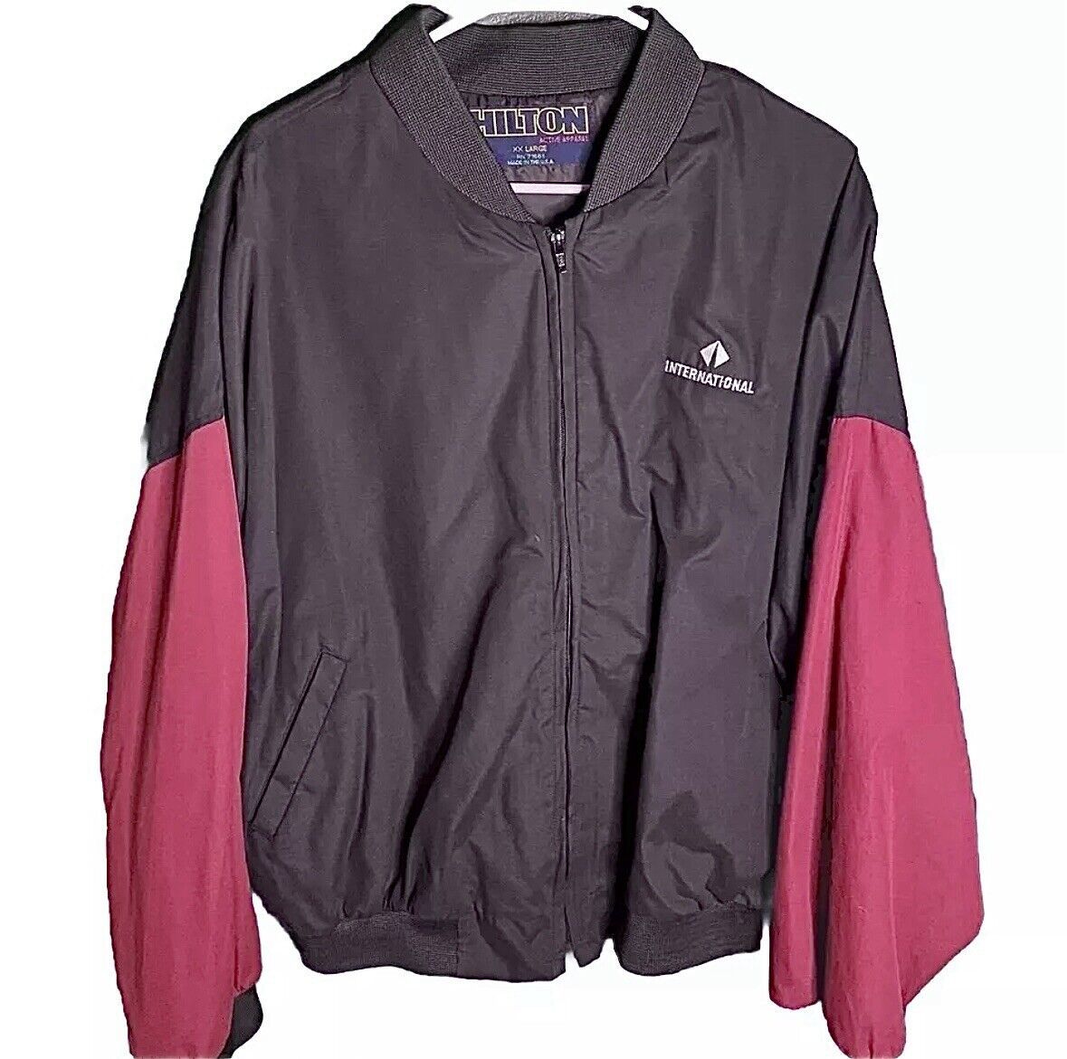 Vintage International Trucks Lightweight Bomber Jacket