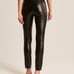 Abercrombie & Fitch Skinny High Rise Vegan Leather Pants