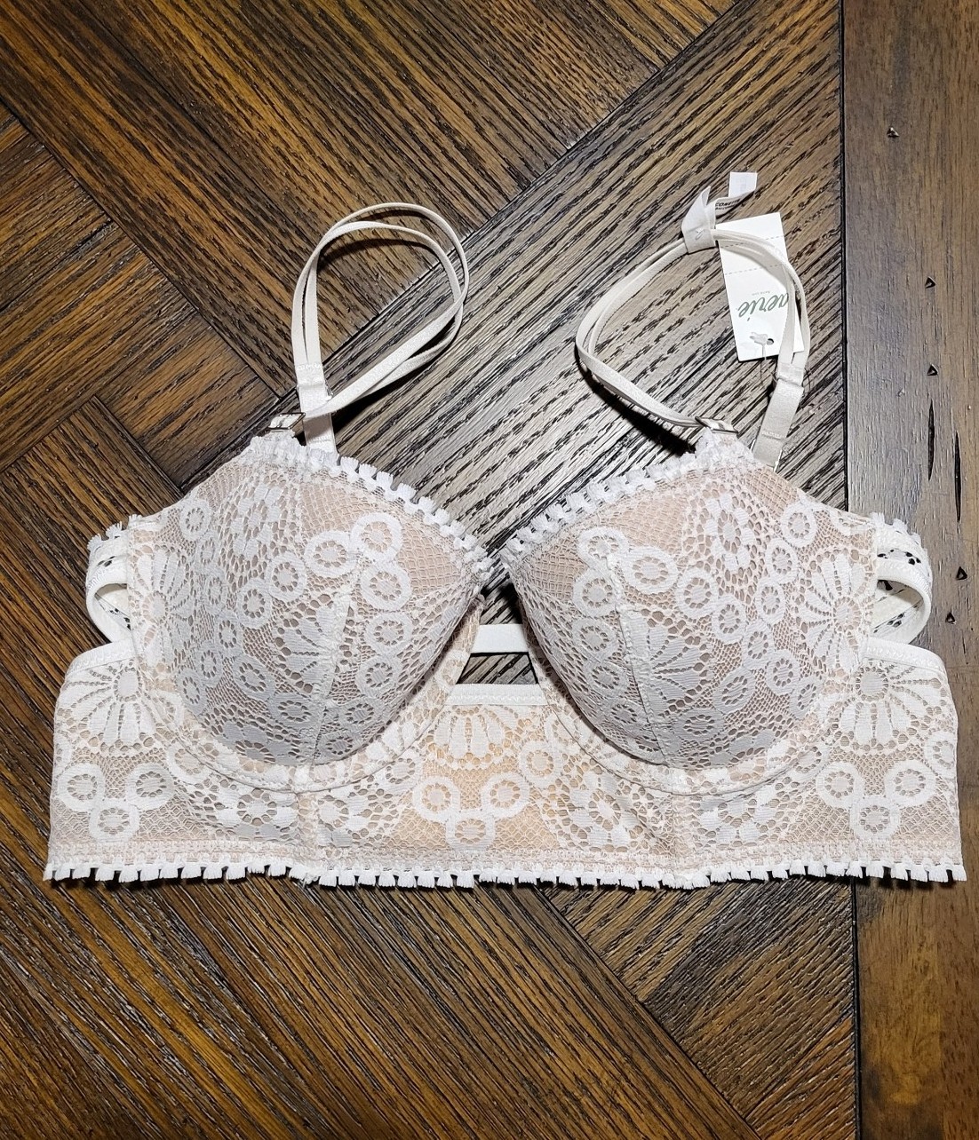 New Aerie Padded Lace Bra
