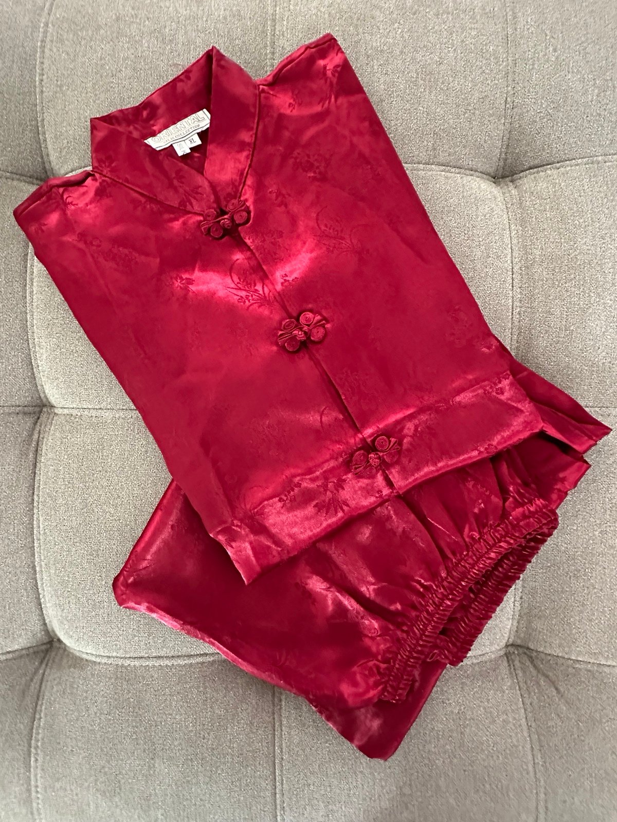 Chinese Silk Pajama Set