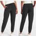 Athleta Venture Womens Black Drawstring Pockets Jogger Pants Size 6