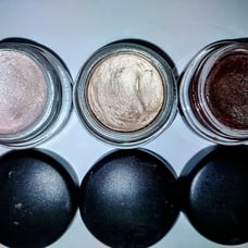 MAC cosmetics eyeshadow paint pot bundle lightly swatched AUTHENTIC