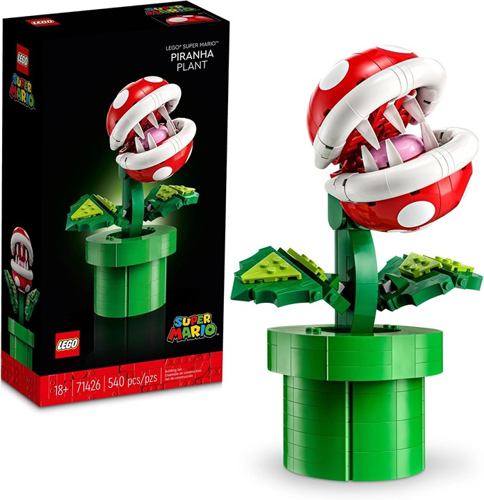 LEGO Super Mario Piranha Plant 71426 – Build & Display Collectible Figure