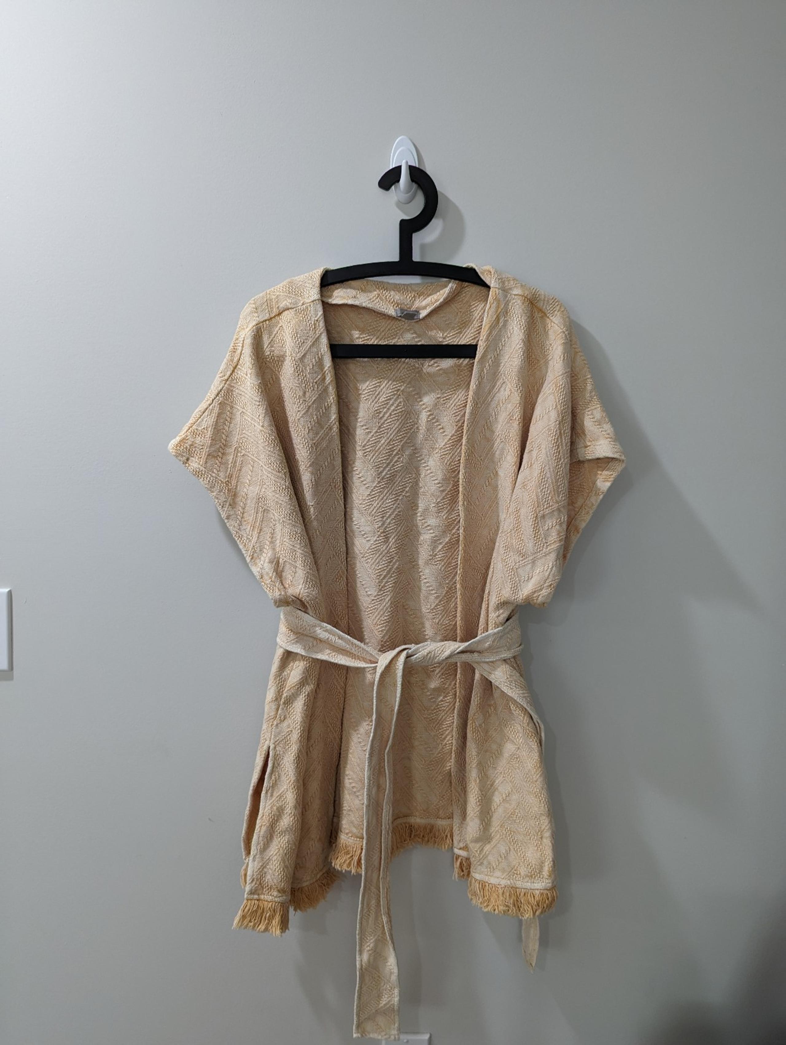 Ecote Urban Outfitters Textured Woven Kimono Top