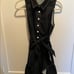 Shoshanna Black ruffle dress w/ Tie, US Sz 6