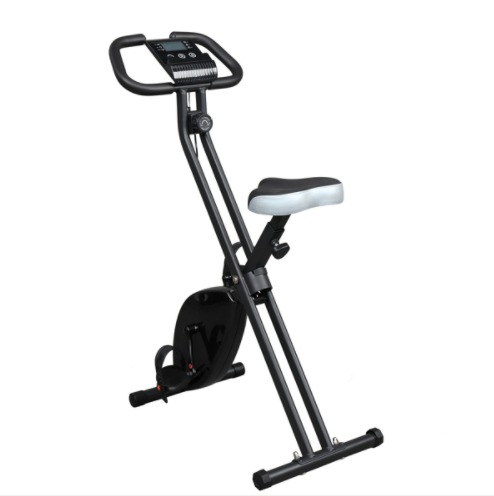 Home Folding Exercise Bike Black