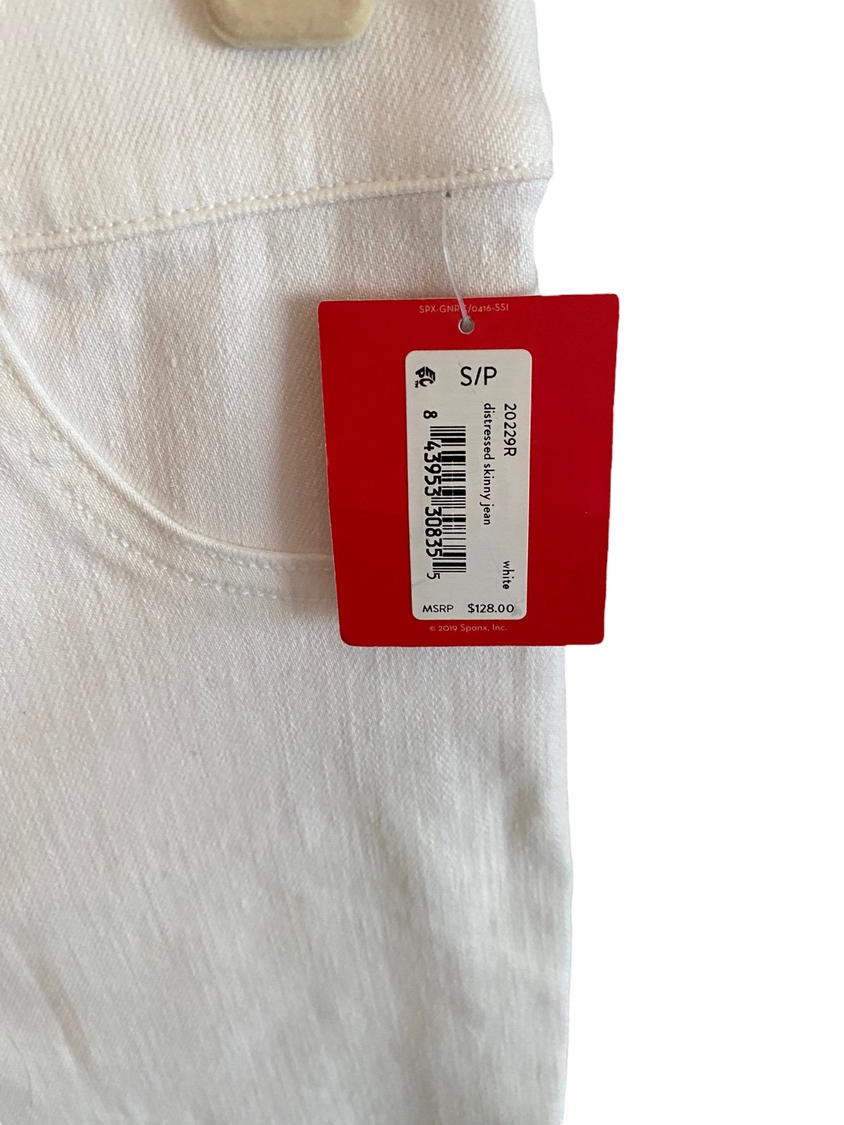 Spanx Distressed Skinny Jeans