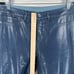 NWT ELIE TAHARI Faux Leather AZELLA JEAN LOW RISE SKINNY LEG BLUE LT Sz 30