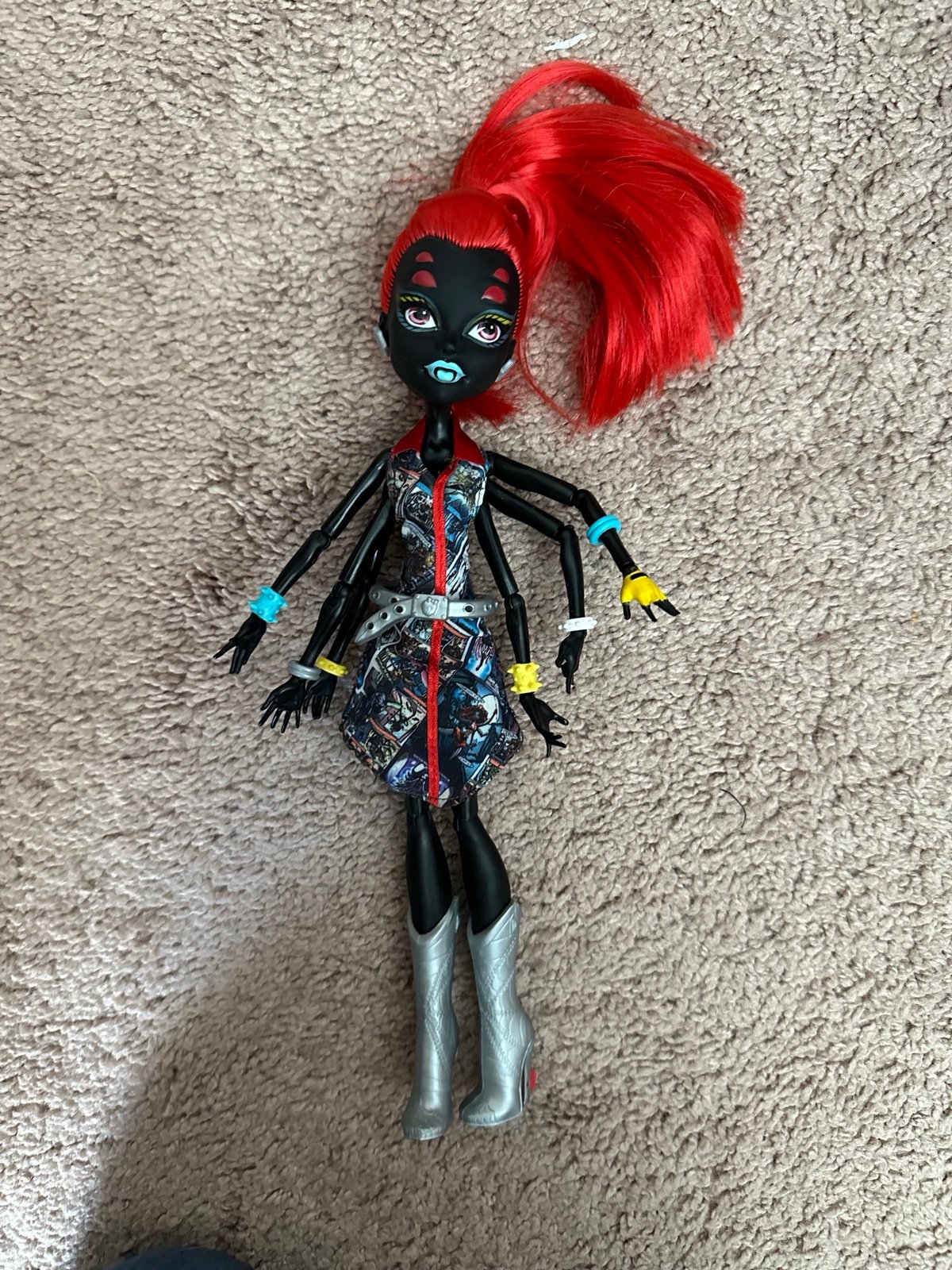 Monster High widowyna spider doll