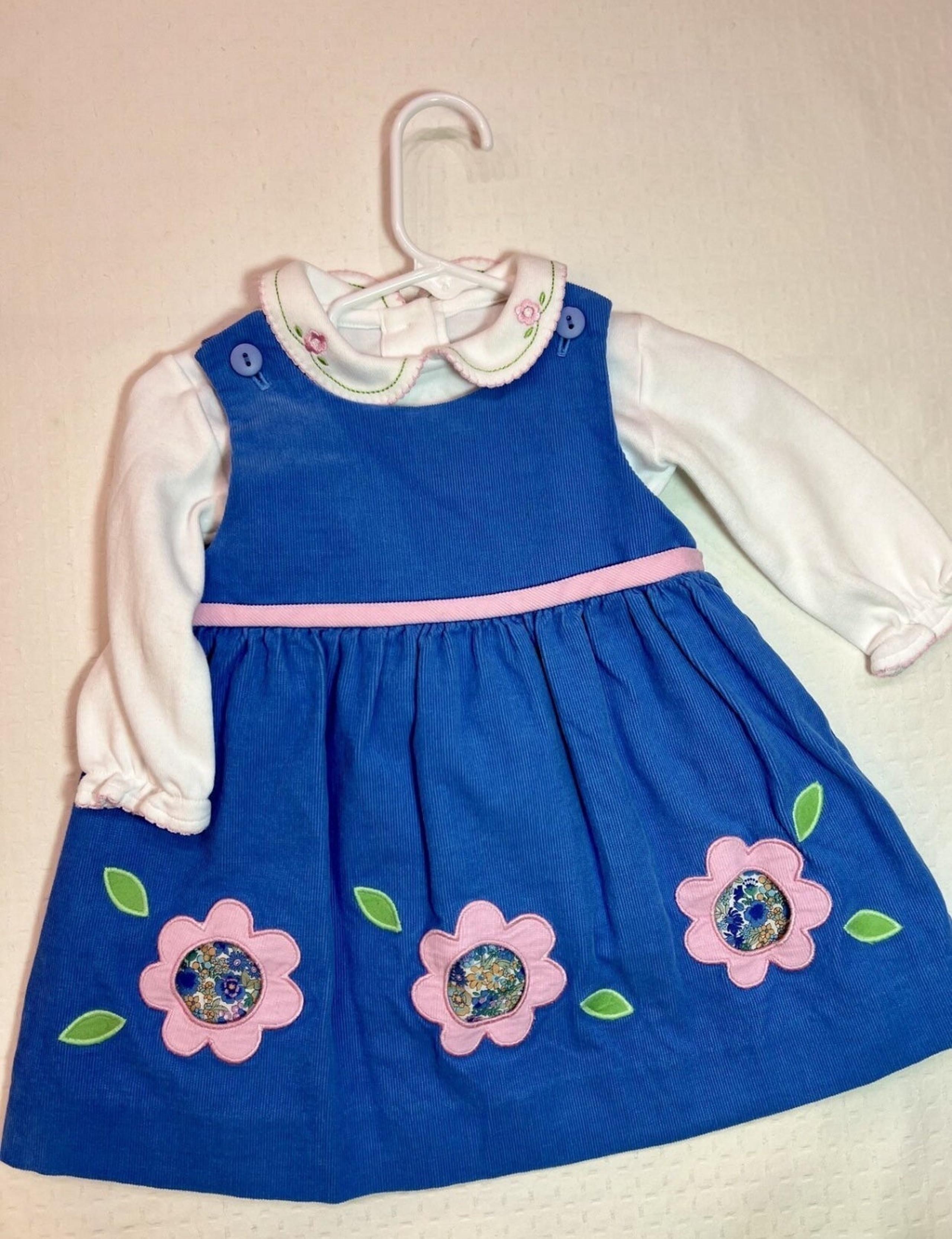 Florence Eiseman Floral Cut Out Dress 12M