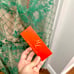 Monique Lhuillier Emerald Green Lace Dress