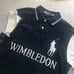 Y2K Polo Ralph Lauren 2013 Wimbledon Polo Shirt Men Medium Navy All England Club