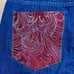 COOGI Streetwear Hip Hop Embroidery Pockets Mermaid Pockets Y2K Jeans 40 X 33