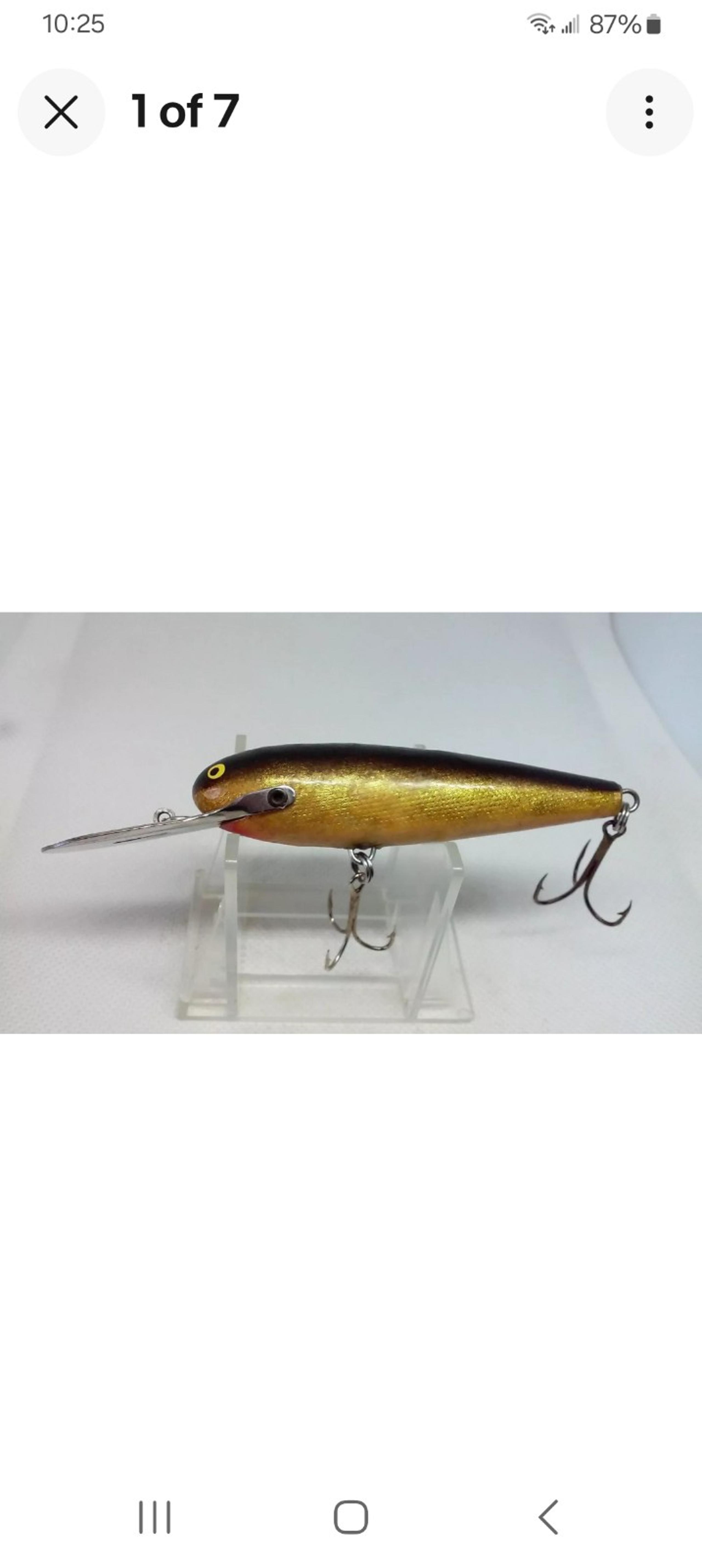 Vt Rapala Deep Diver 90 DD-90 G Gold 3 1/2" Crankbait fishing 1/2oz Lure Finland