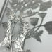 Vintage 50s Silver City Sterling Overlay Poppy Floral Serving Platter Candy Dish