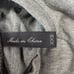 BCBG Maxazria Twist Front Midi Long Sleeve Dress Womens Size XXS Heather Gray