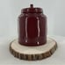 NWT Rae Dunn “Flour” Burgundy Canister