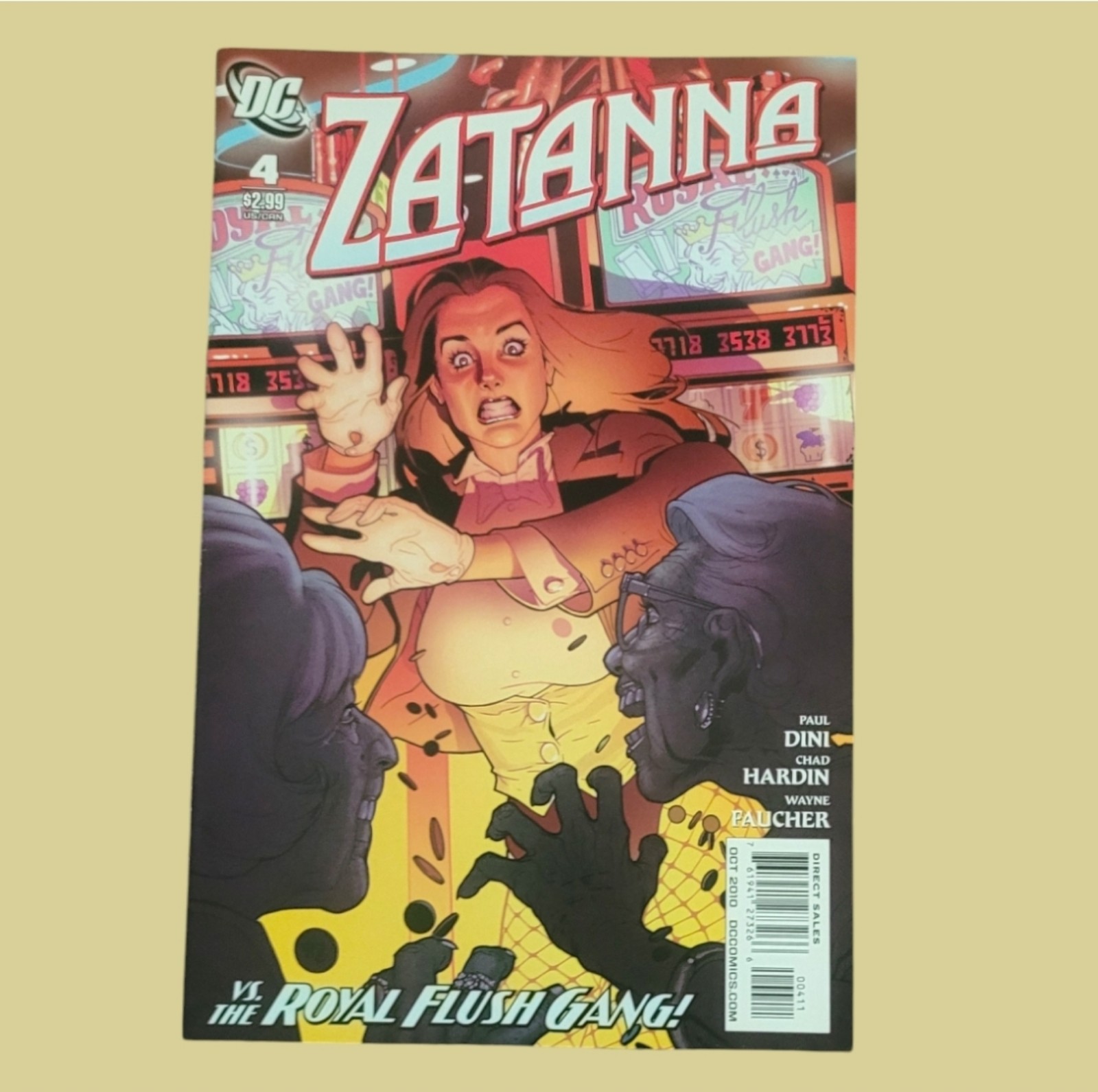 DC Zatanna: Playing with Fire October 2010 #4 Comic Book
