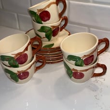 Franciscan Apple dishes