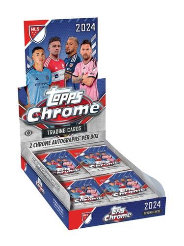 2024 Topps Chrome MLS 2-auto Hobby Box! See description.