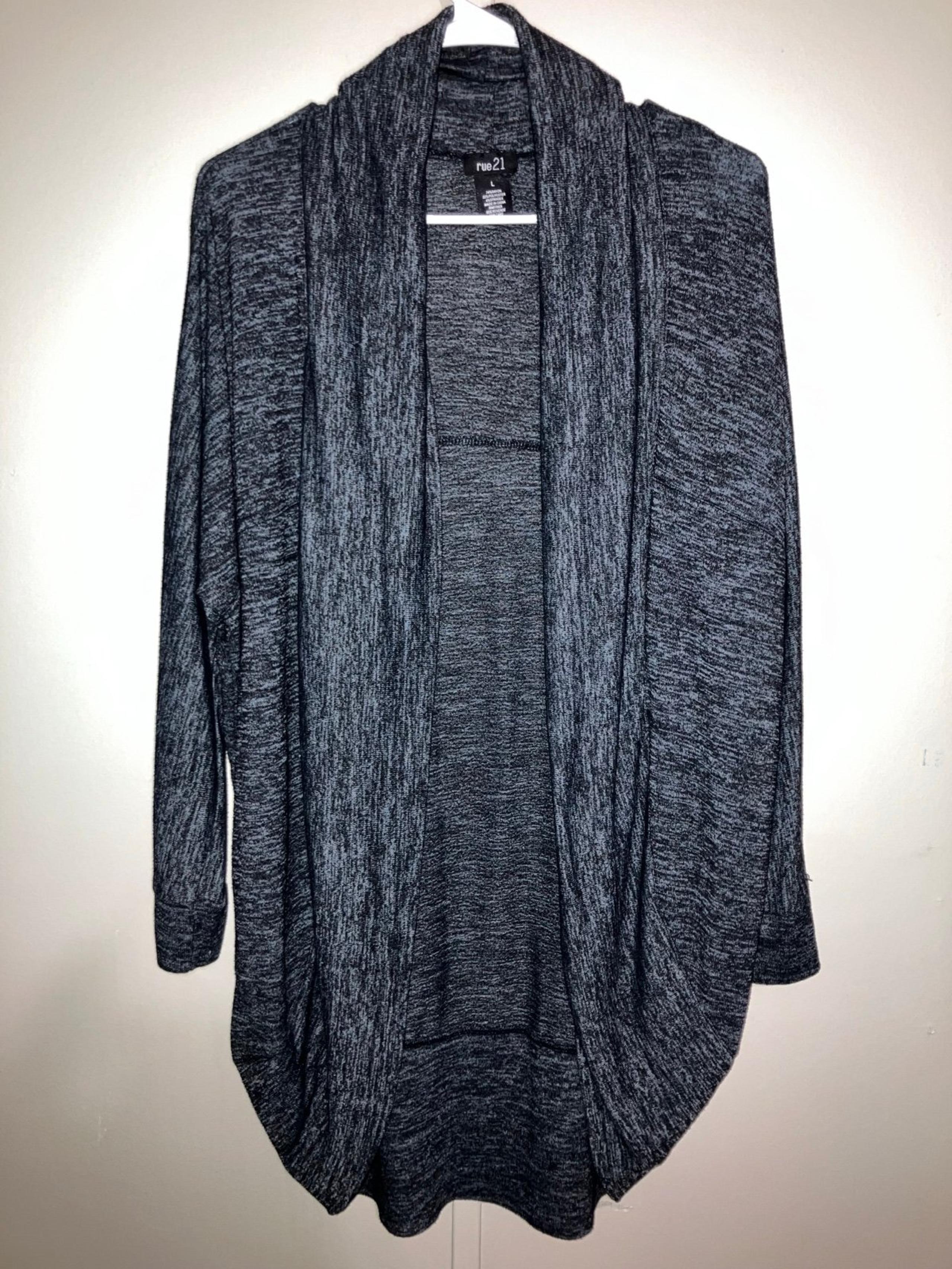 Rue 21 Gray Cardigan