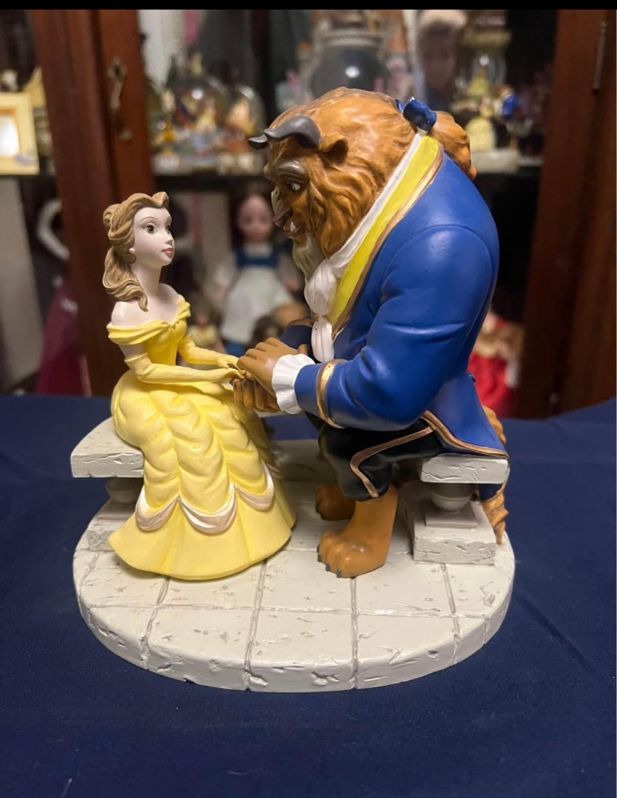 Vintage Disney Animated Classics Beauty and the Beast Figurine Parks Exclusive