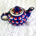 Boleslawiec pottery tea pot