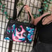 Large Purse Sugar Skull Girl Leather Memento Tattoo Art