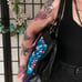 Large Purse Sugar Skull Girl Leather Memento Tattoo Art