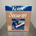 NOS Vtg Kotex Security Tampons Unopened 1989 Regular Absorbency