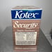 NOS Vtg Kotex Security Tampons Unopened 1989 Regular Absorbency