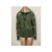 New. COTTON CITIZEN green distressed hooded sweatshirt