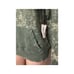 New. COTTON CITIZEN green distressed hooded sweatshirt
