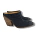 Sam Edelman Alison Western Mule Womens 8 Black Suede Slip On