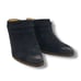 Sam Edelman Alison Western Mule Womens 8 Black Suede Slip On