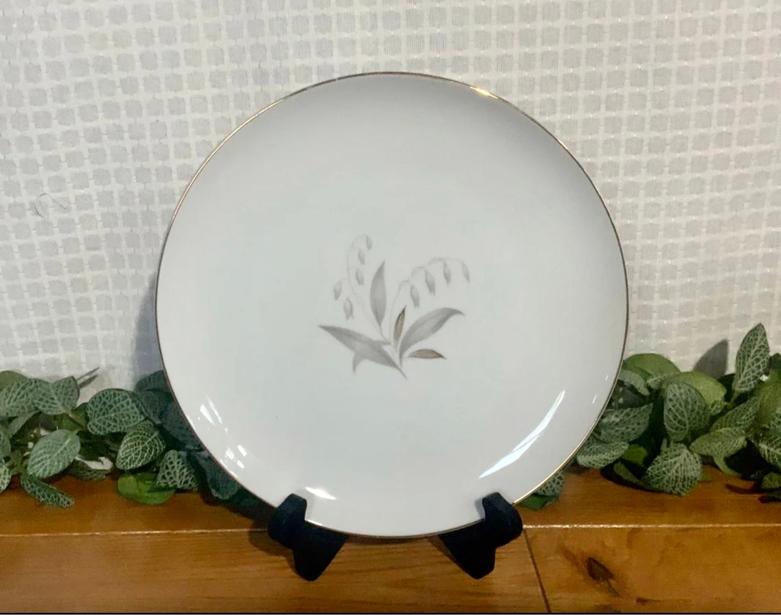 Vintage Kaysons Golden Rhapsody Dinner Plates