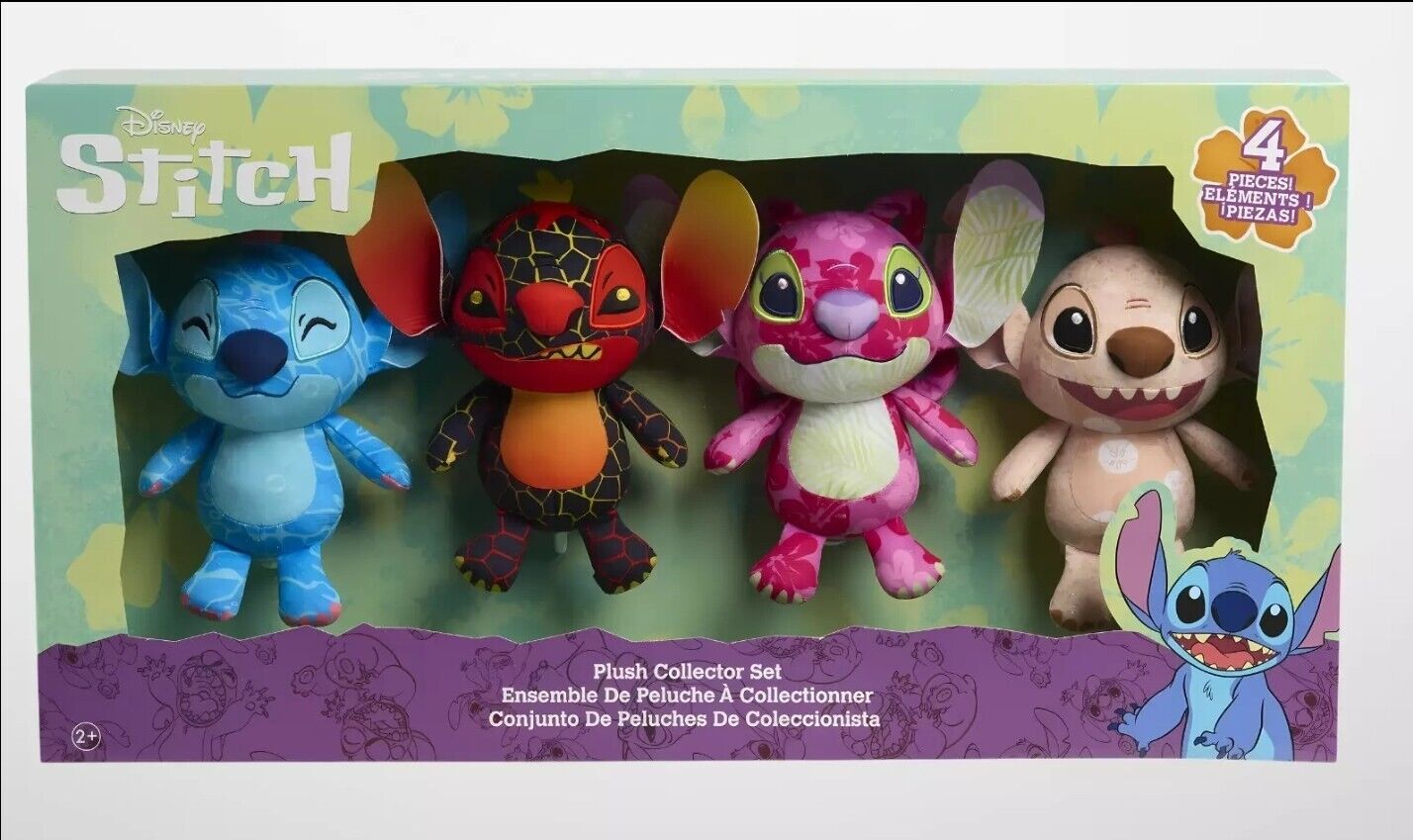 Disney Stitch Plush Collector Set 8.5-Inch