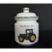 Gibson John Deere ceramic 1.5 quart lidded cannister