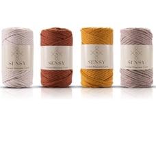 4pack Twisted Macrame Cotton 3.5mm 213 f