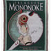 Studio Ghibli Princess Mononoke San Portrait Tapestry Throw