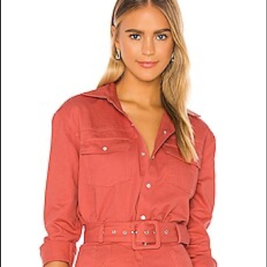*NWT* SONG OF STYLE Button Down Pink Shirt XS