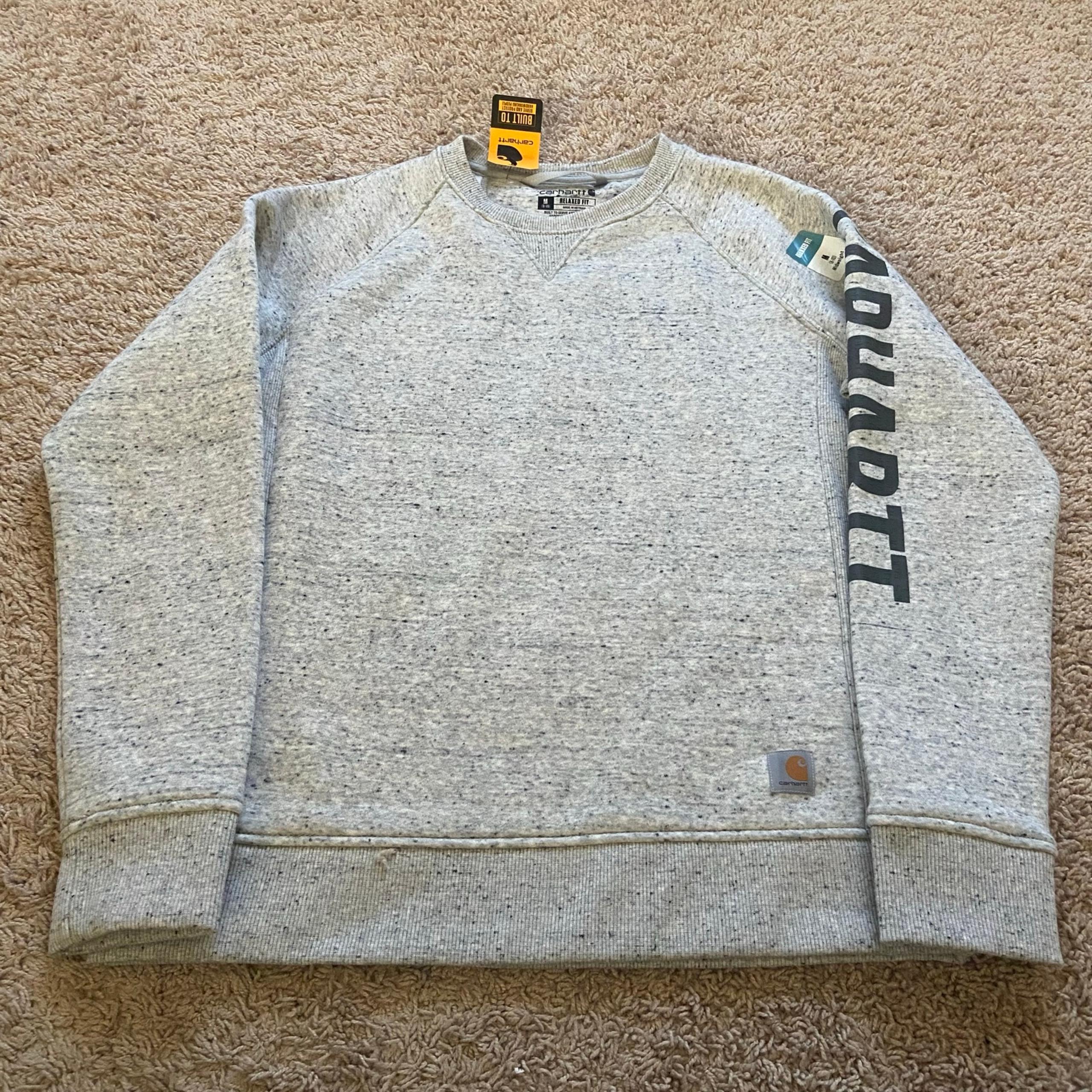 Women’s Carhartt Relaxed Fit Midweight Crewneck Pullover Sweater