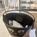 Coach Trick Or Treat Bucket With Halloween Cat CW532 NWT