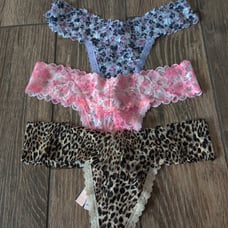 Victoria's Secret Lace Thongs